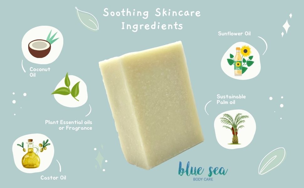 Cold Process Bar Soap - Sea Glass