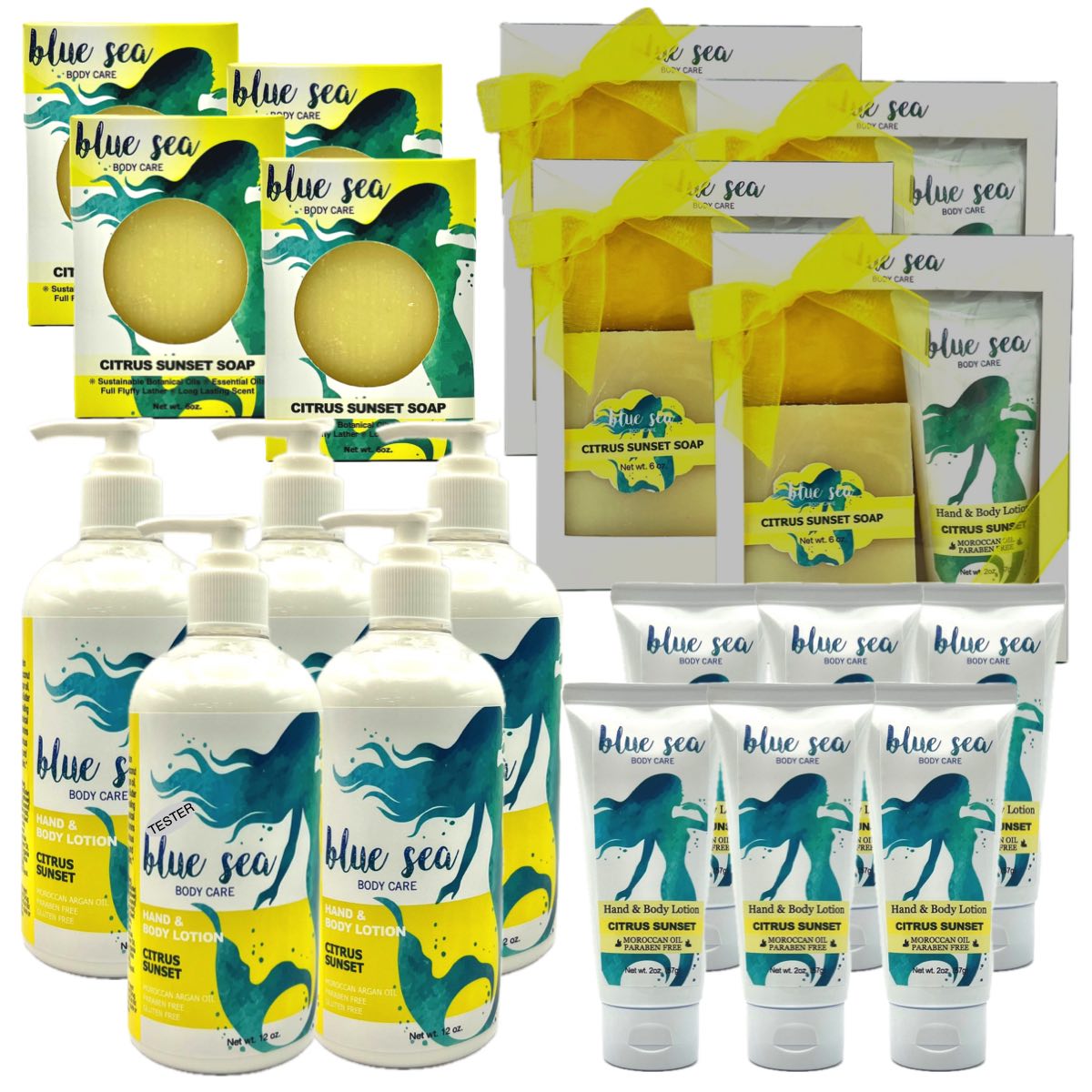 Scent Pre-Pack Assortment - Blue Sea Body Care