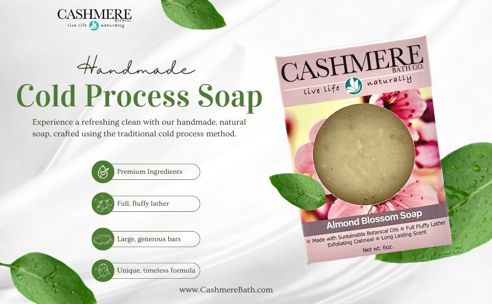 Cold Process Bar Soap - Almond Blossom