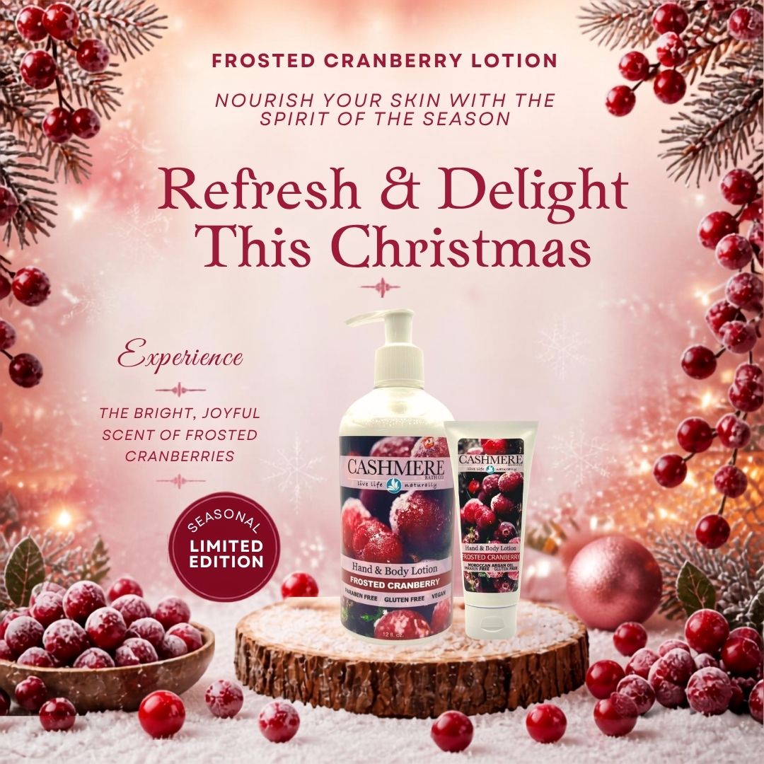 Hand and Body Lotion - Frosted Cranberry