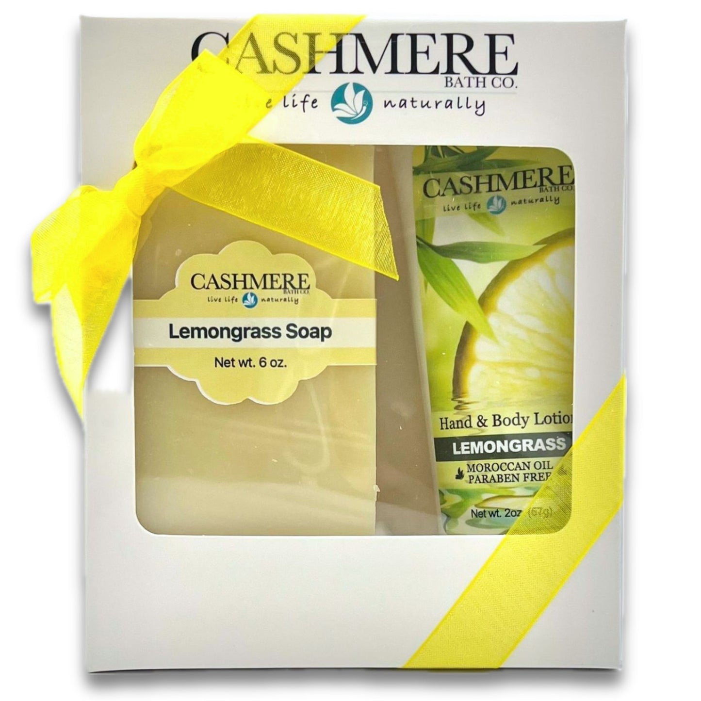 Gift Set - Soap and Lotion - Lemongrass image 0