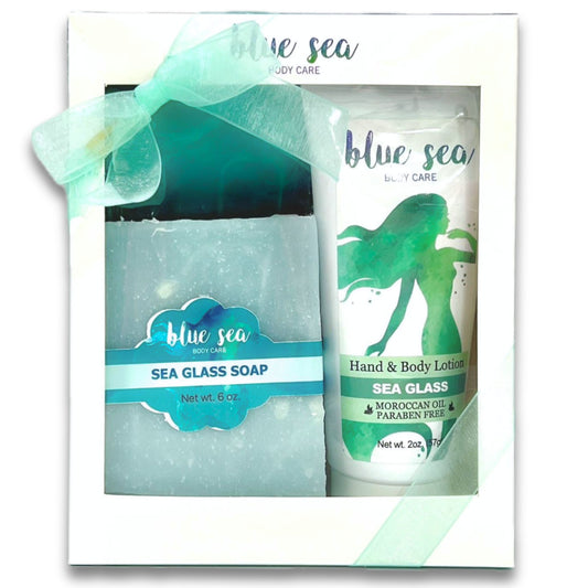 Gift Set - Soap and Lotion - Sea Glass