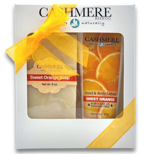 Gift Set - Soap and Lotion - Sweet Orange