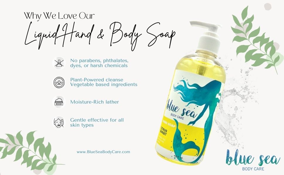 Hand and Body Liquid Soap - Citrus Sunset