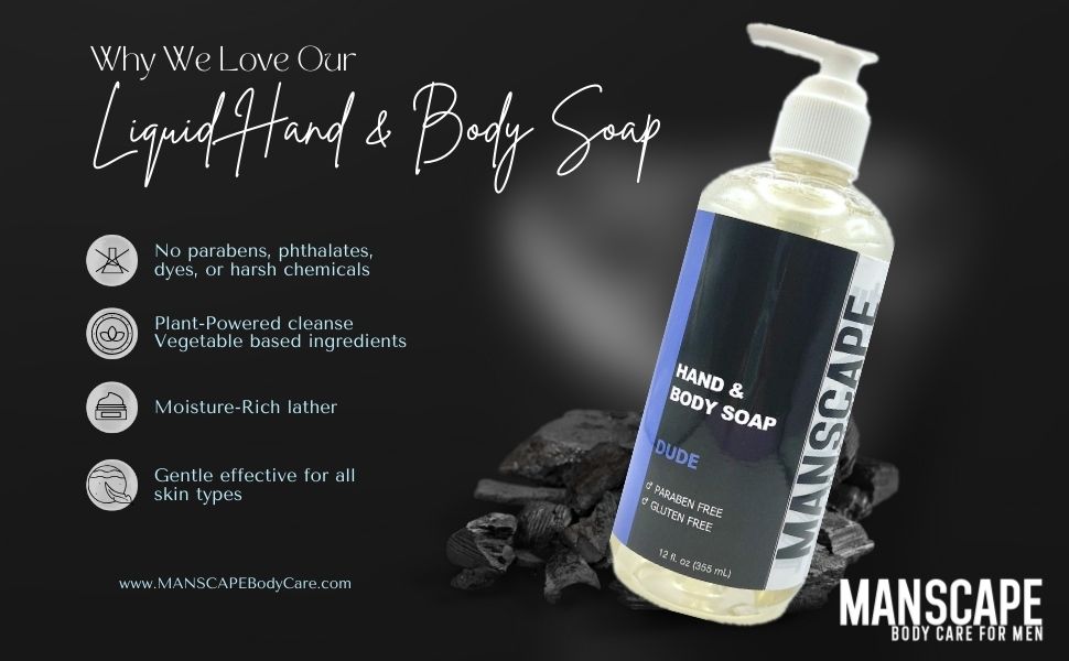 Hand and Body Liquid Soap - Dude