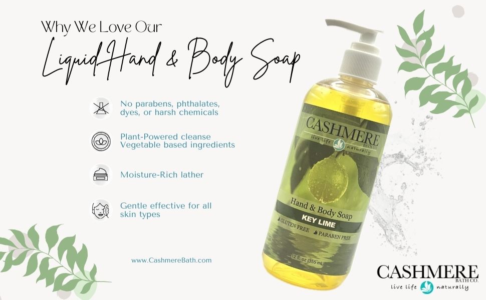 Hand and Body Liquid Soap - Key Lime