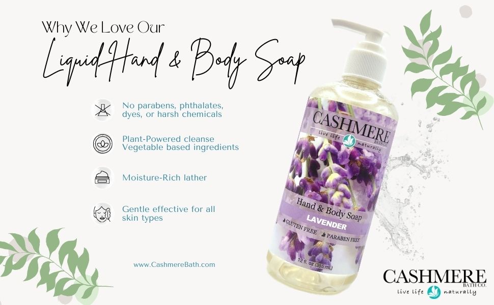 Hand and Body Liquid Soap - Lavender