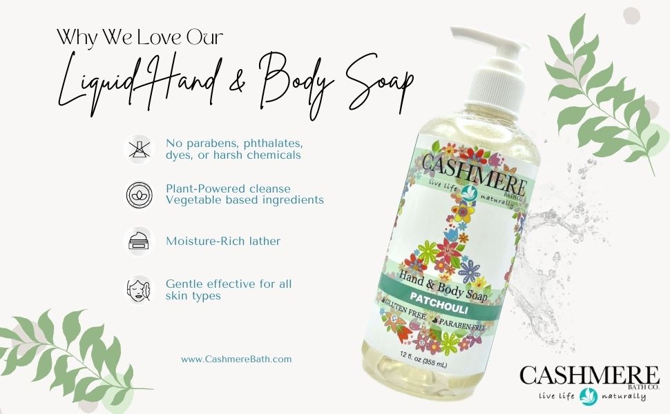 Hand and Body Liquid Soap - Patchouli