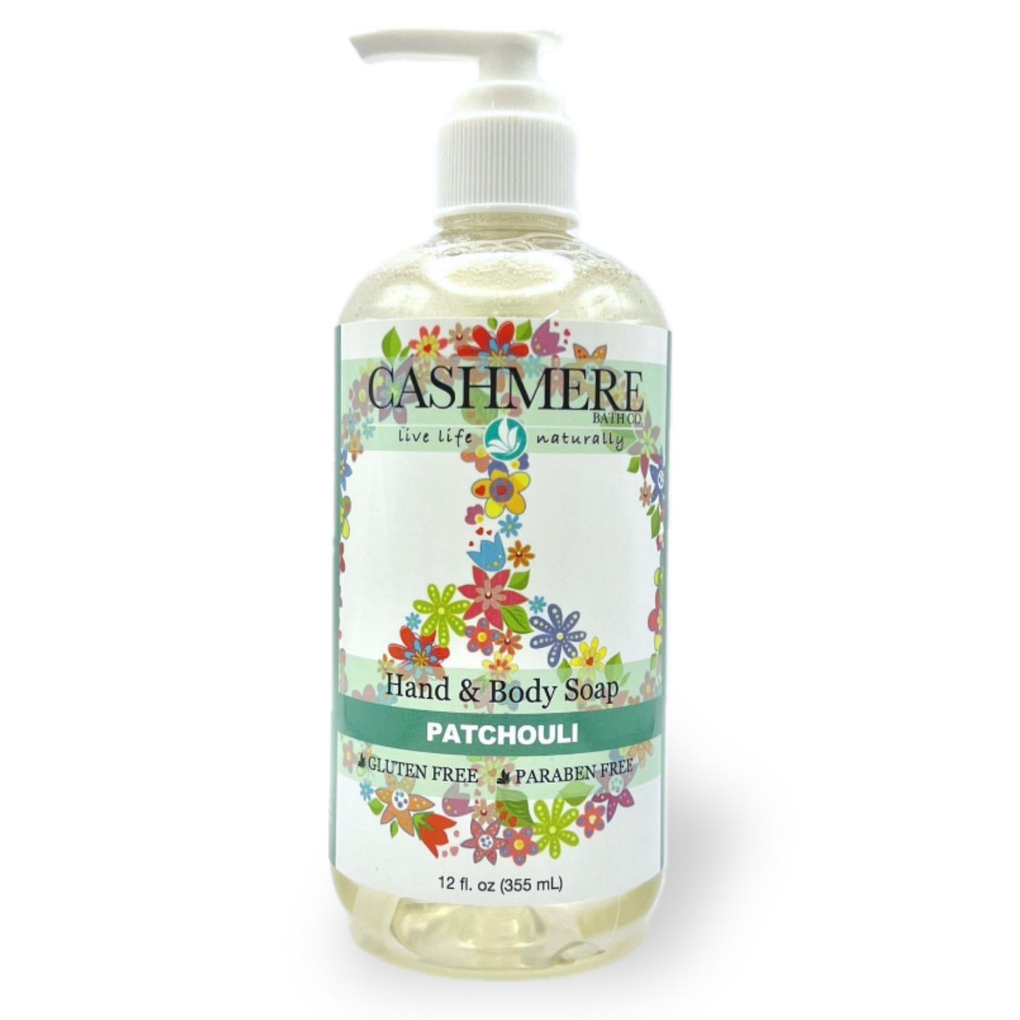 Hand and Body Liquid Soap 12oz. - Patchouli image 0