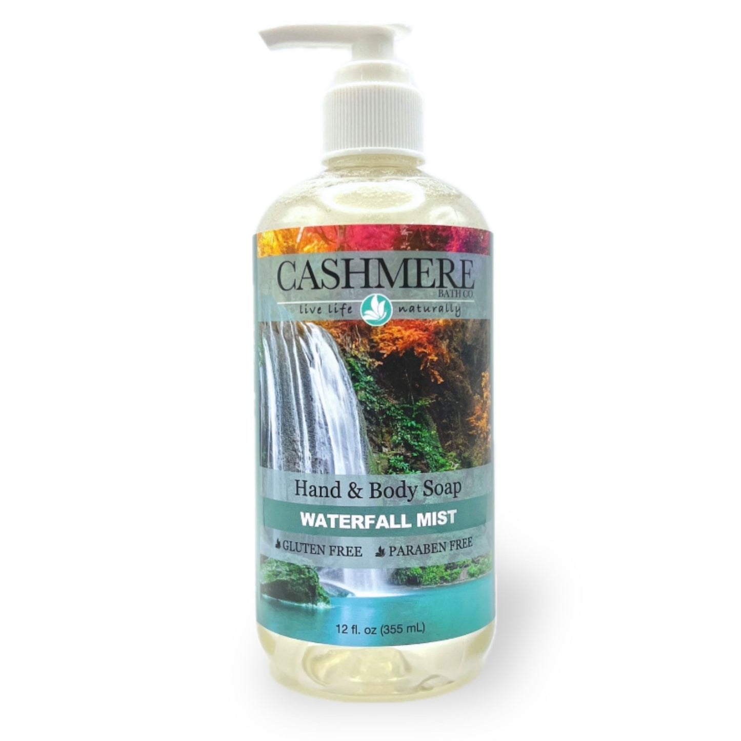 Hand and Body Liquid Soap 12oz. - Waterfall Mist image 0