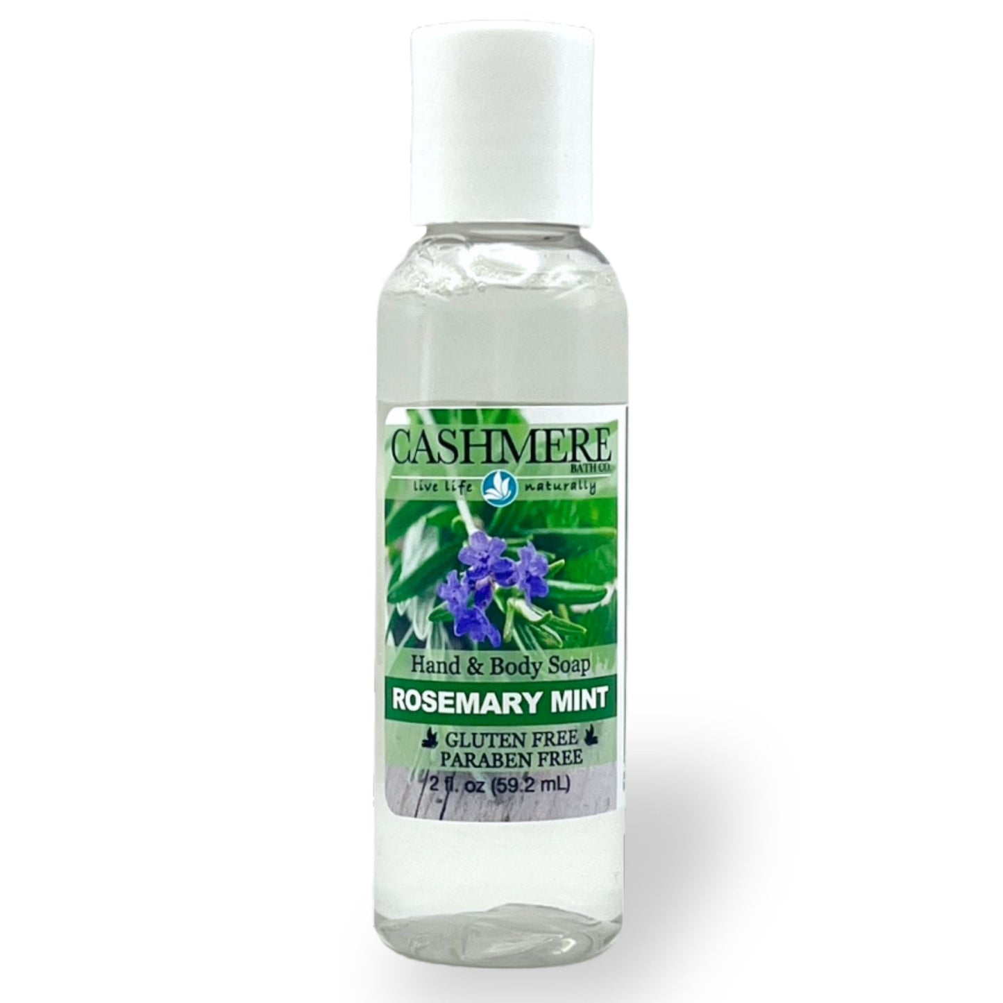 Hand and Body Liquid Soap - Rosemary Mint