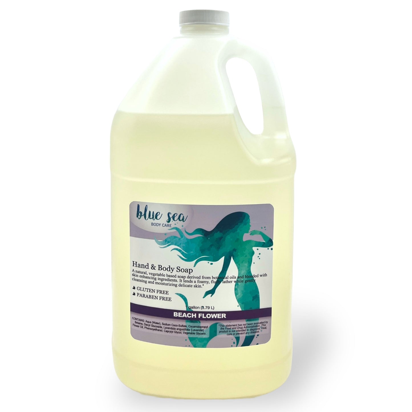 Hand and Body Liquid Soap - Beach Flower
