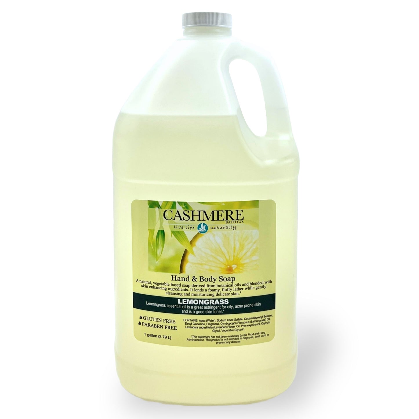 Hand and Body Liquid Soap - Lemongrass