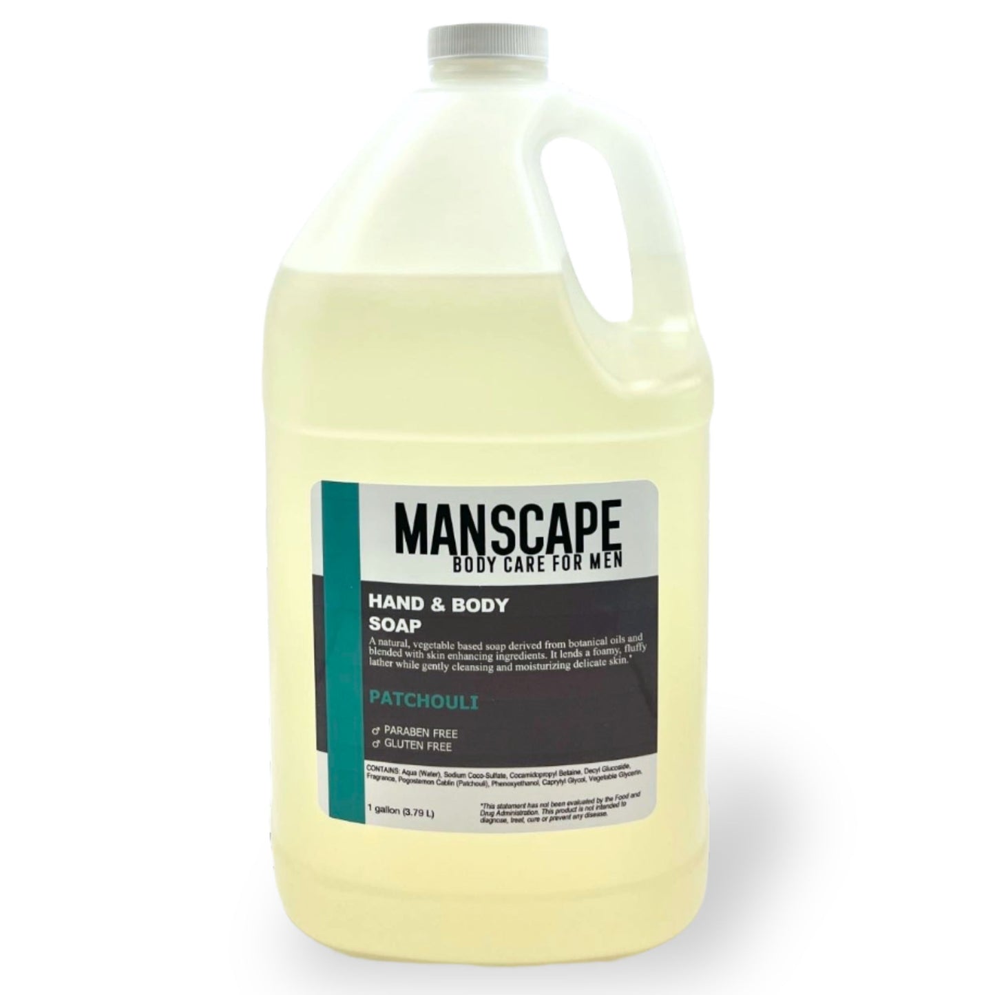 Hand and Body Liquid Soap - MANSCAPE Patchouli