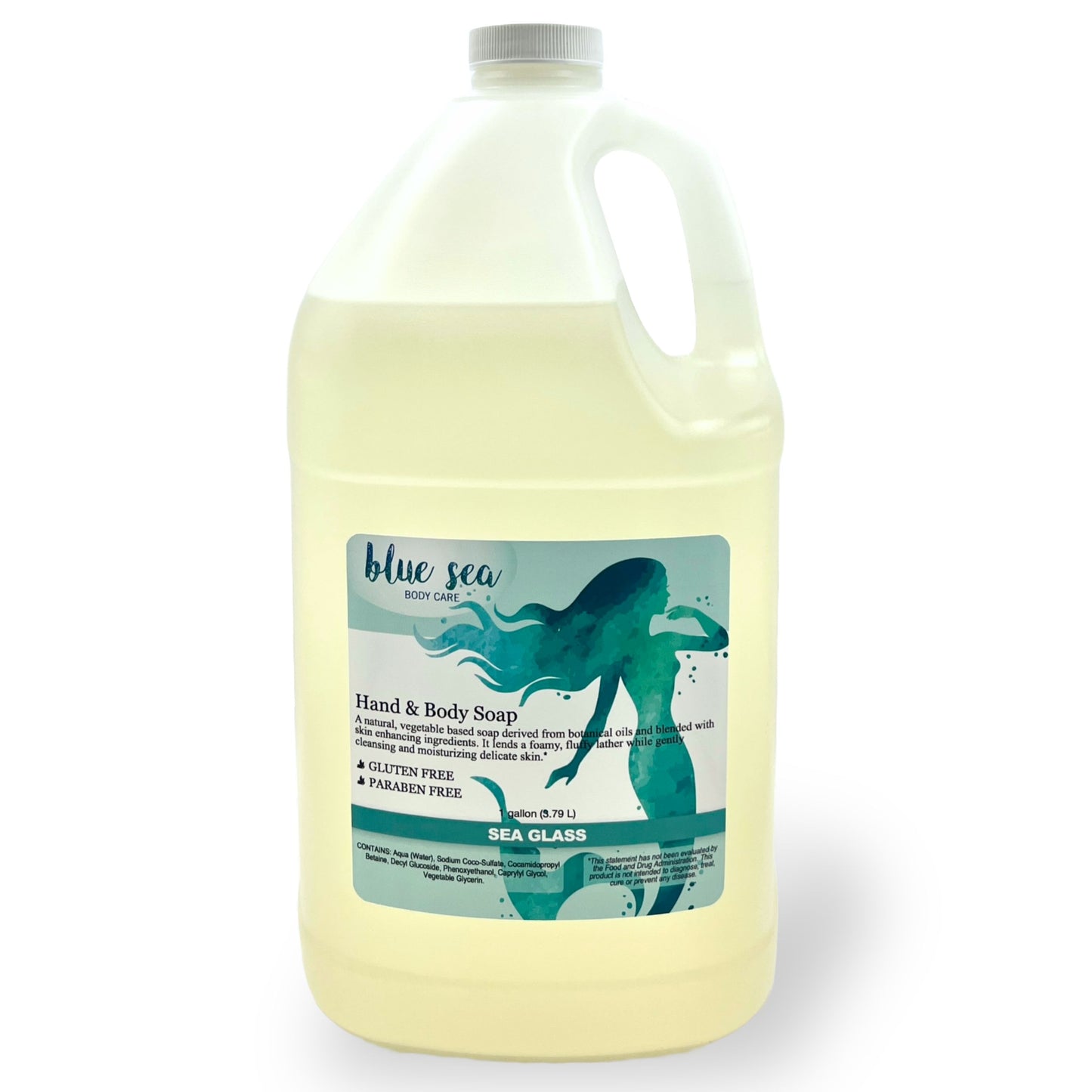 Hand and Body Liquid Soap - Sea Glass