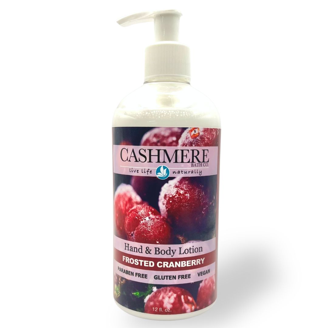 Hand and Body Lotion - Frosted Cranberry
