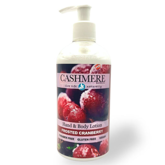 Hand and Body Lotion - Frosted Cranberry