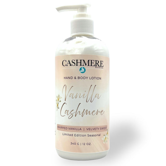 Hand and Body Lotion - Vanilla Cashmere
