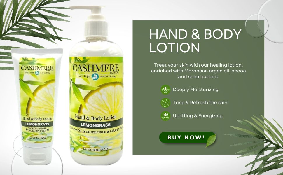 Gift Set - Soap and Lotion - Lemongrass