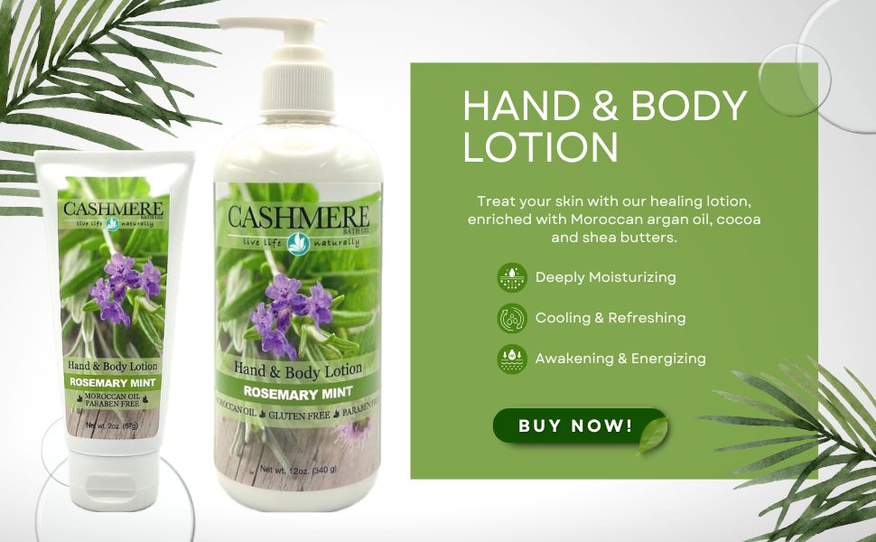 Hand and Body Lotion - Rosemary Mint