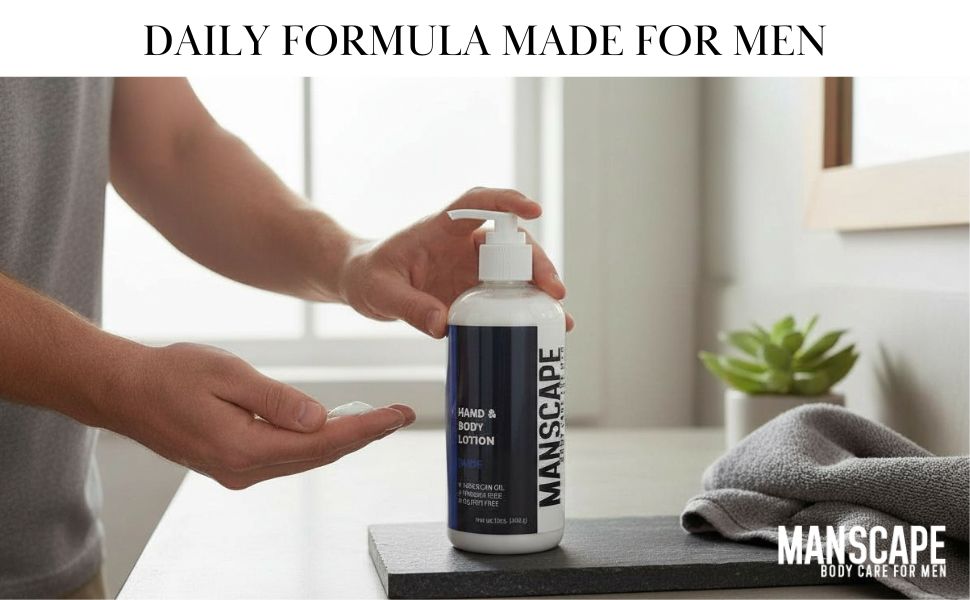 Gift Set - Soap and Lotion - MANSCAPE Patchouli