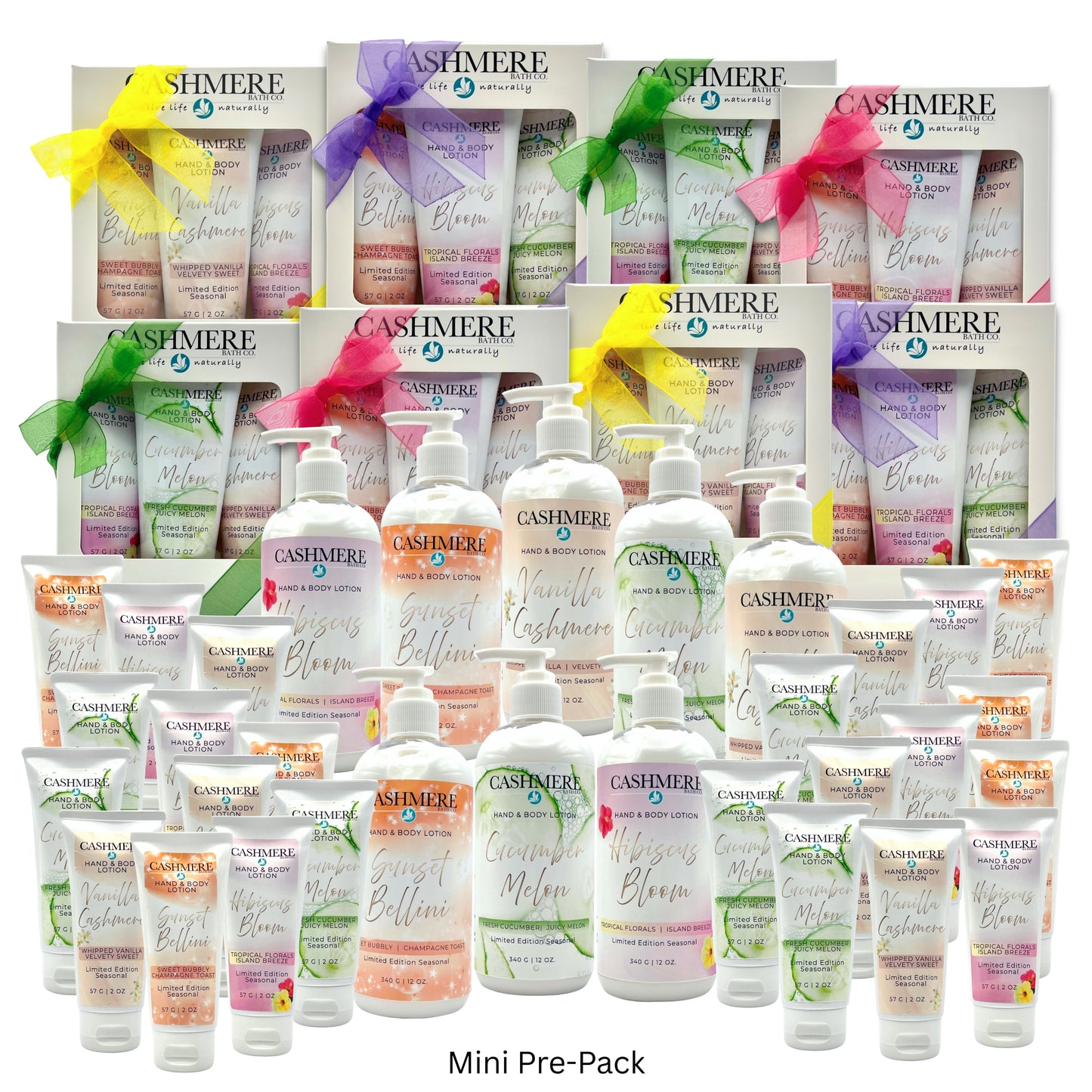 Bubbles and Blooms Mini Pre-Pack - Lotion & Trio Gift Sets