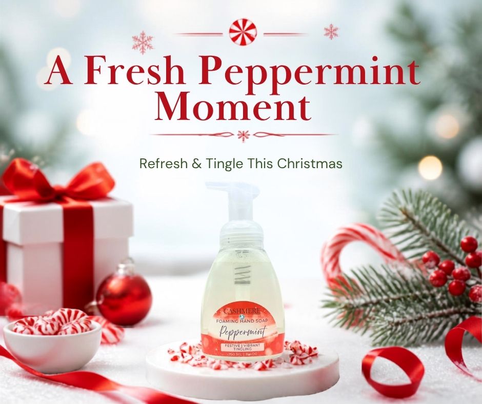 Foaming Hand Soap 8.4oz - Peppermint - Holiday/Christmas