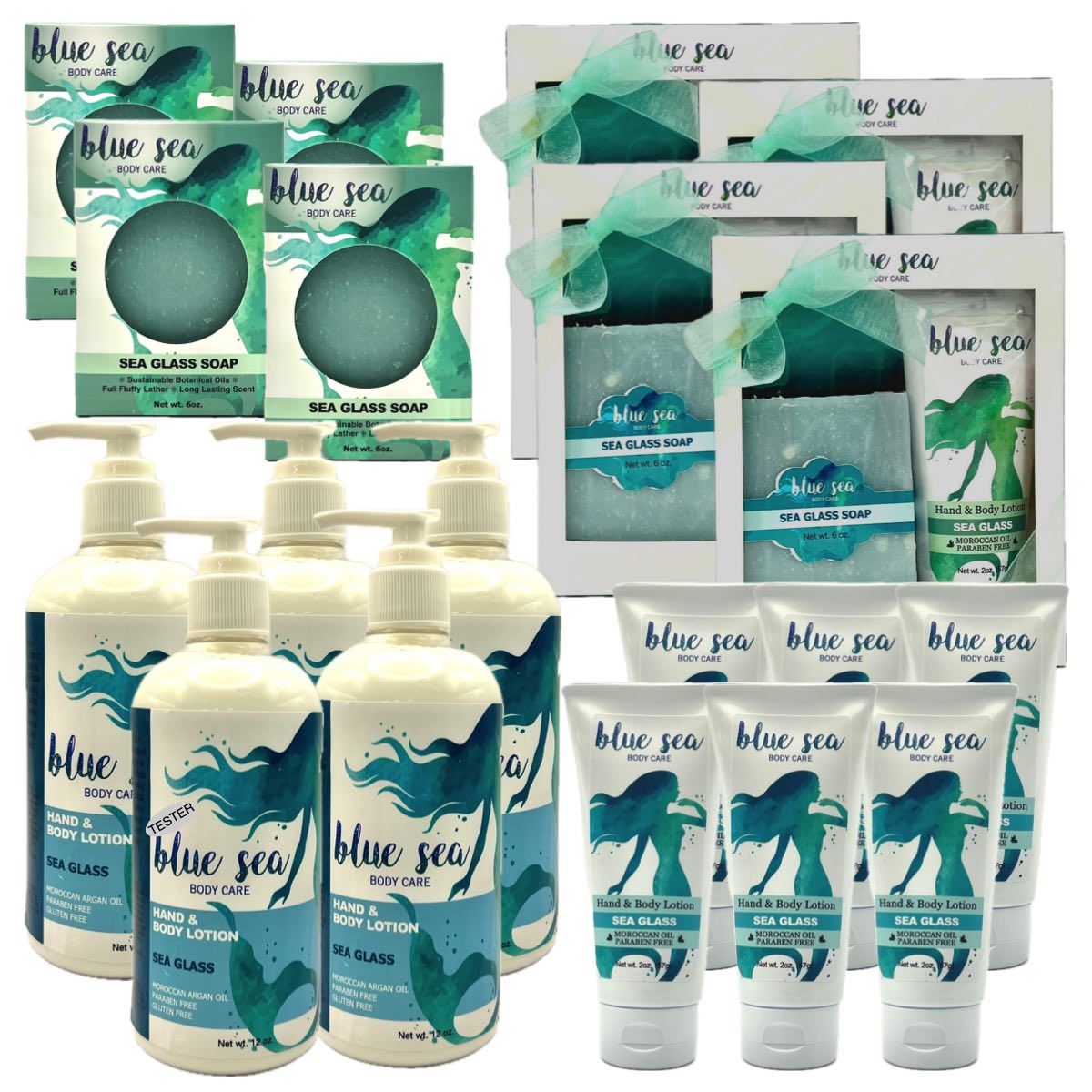 Scent Pre-Pack Assortment - Blue Sea Body Care